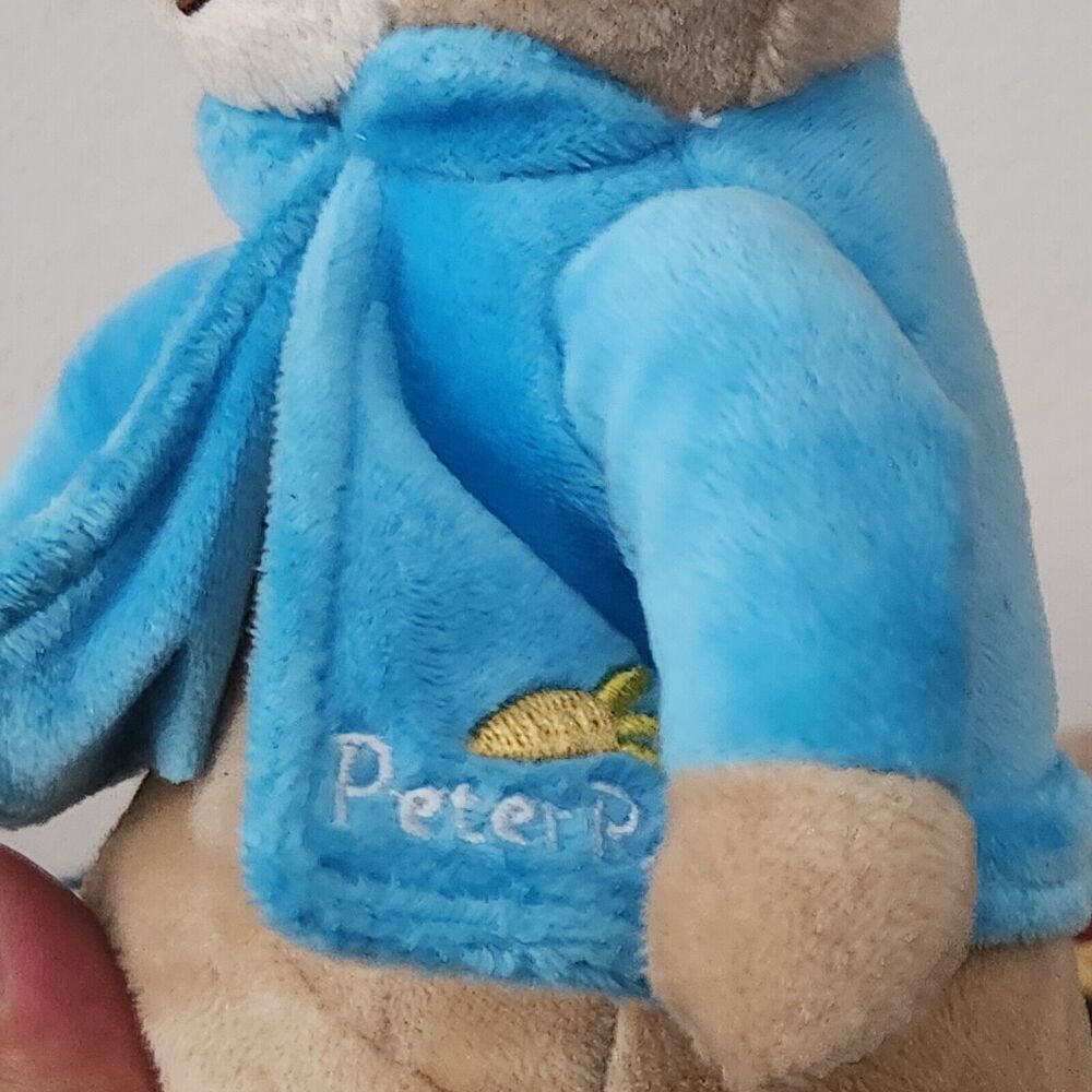 Beatrix Potter, Peter Rabbit, turquoise jacket 9.5” - Picture 2 of 5